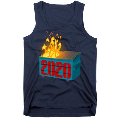 2020 Sucks A Dumpster Fire Tank Top