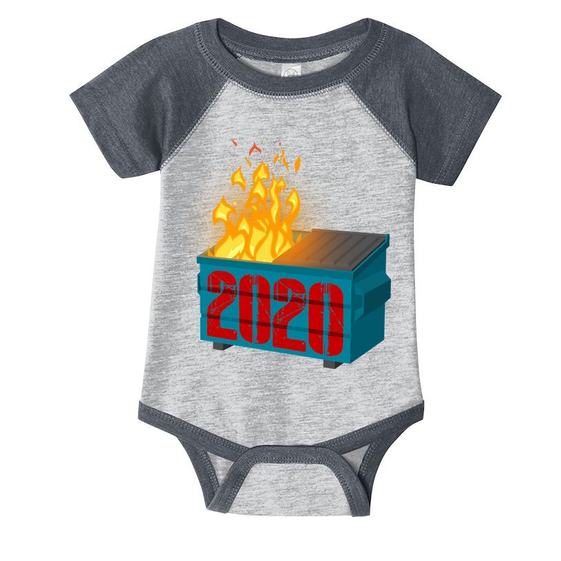 2020 Sucks A Dumpster Fire Infant Baby Jersey Bodysuit