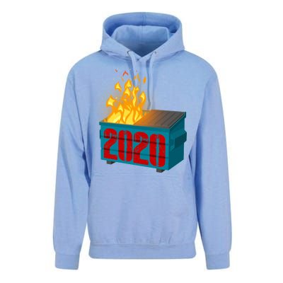 2020 Sucks A Dumpster Fire Unisex Surf Hoodie