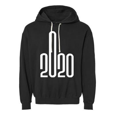 2020 Sucks Middle Finger Garment-Dyed Fleece Hoodie