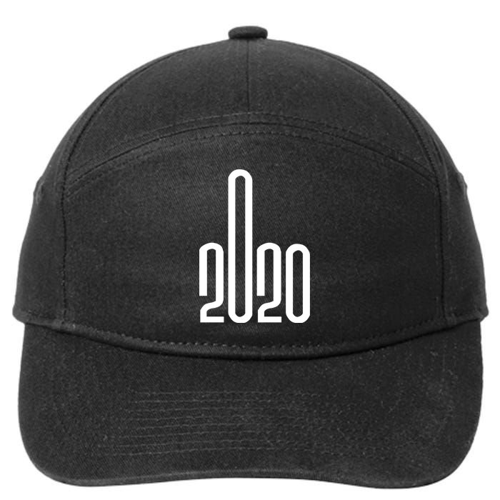 2020 Sucks Middle Finger 7-Panel Snapback Hat