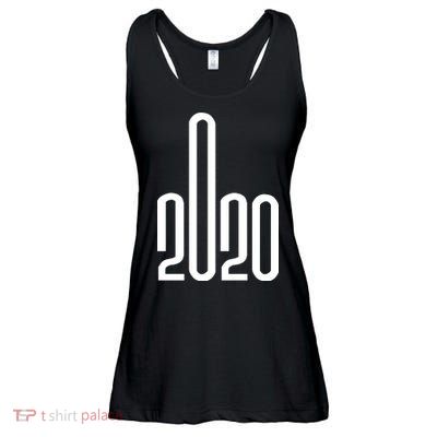 2020 Sucks Middle Finger Ladies Essential Flowy Tank