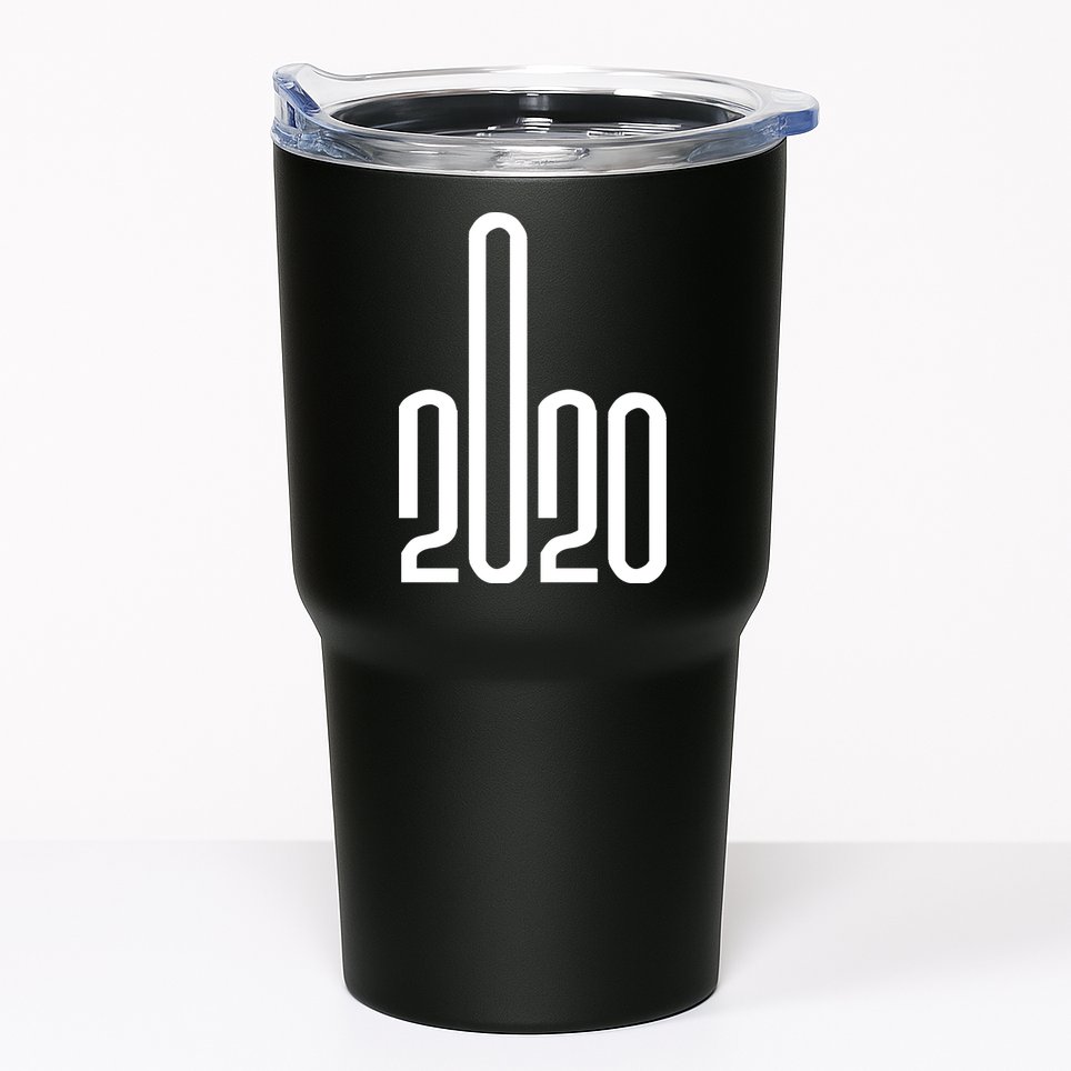 2020 Sucks Middle Finger Tumbler