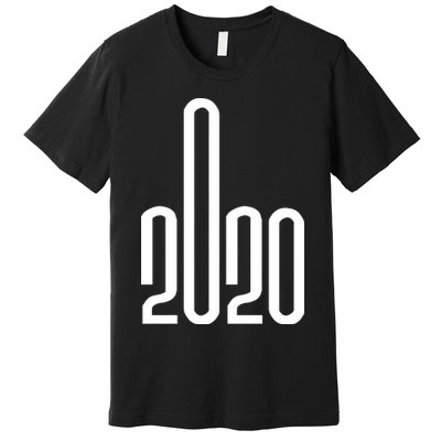 2020 Sucks Middle Finger Premium T-Shirt