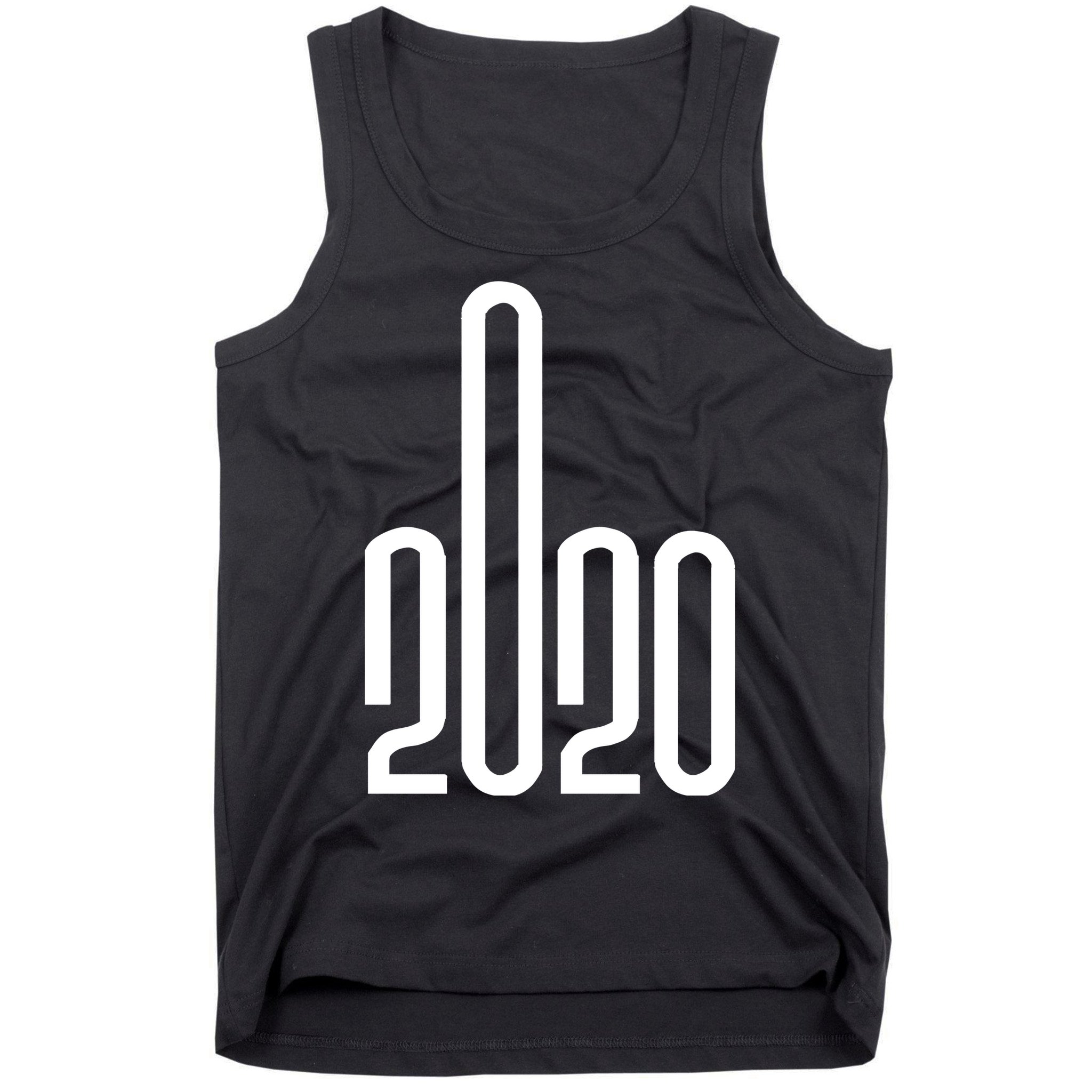 2020 Sucks Middle Finger Tank Top