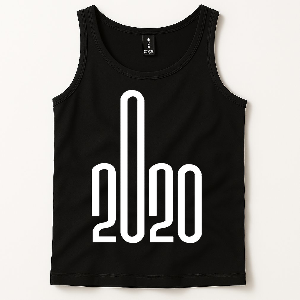 2020 Sucks Middle Finger Tank Top