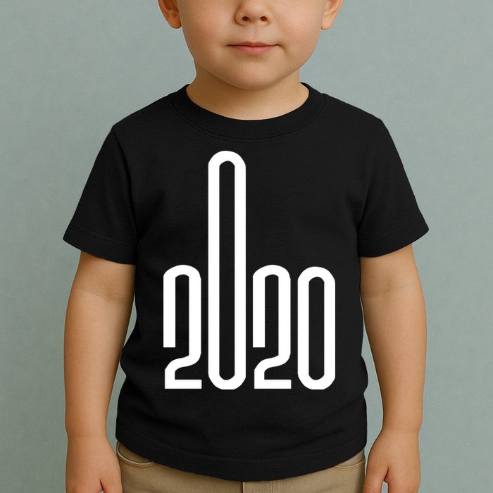 2020 Sucks Middle Finger Toddler T-Shirt