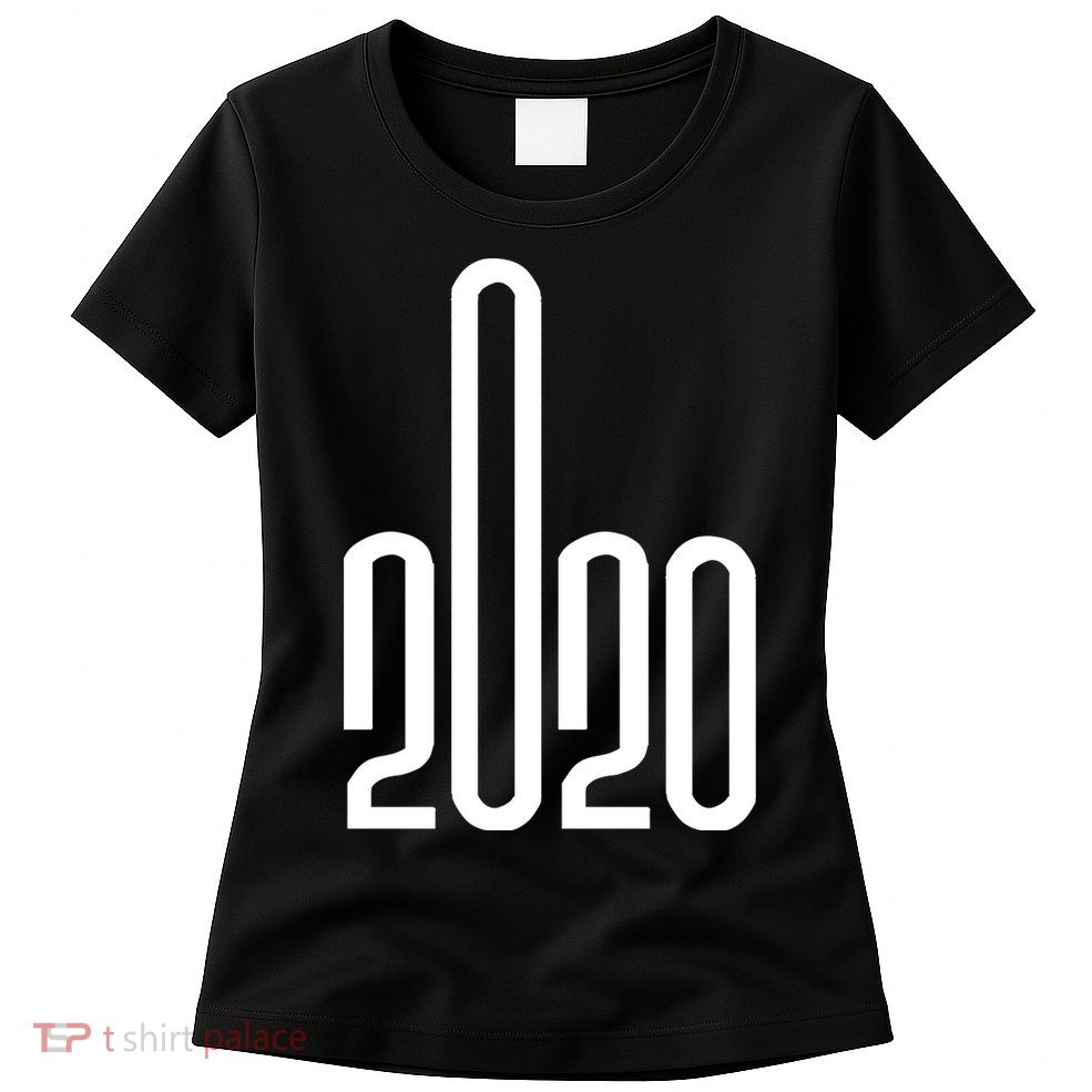 2020 Sucks Middle Finger Womens T-Shirt