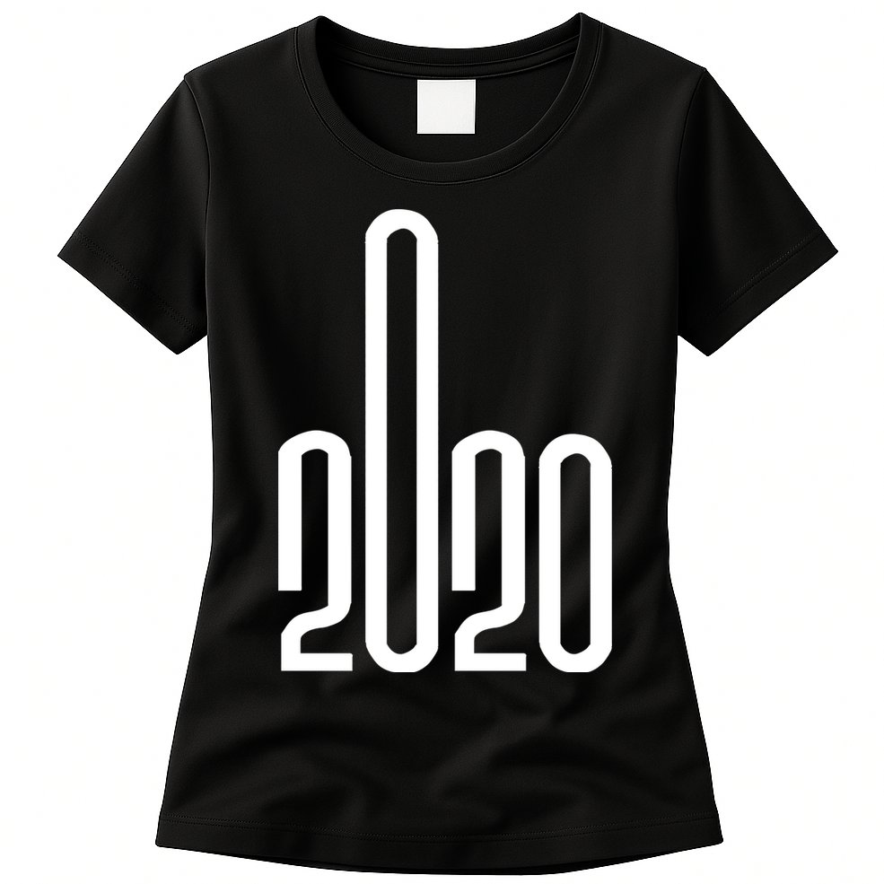 2020 Sucks Middle Finger Womens T-Shirt