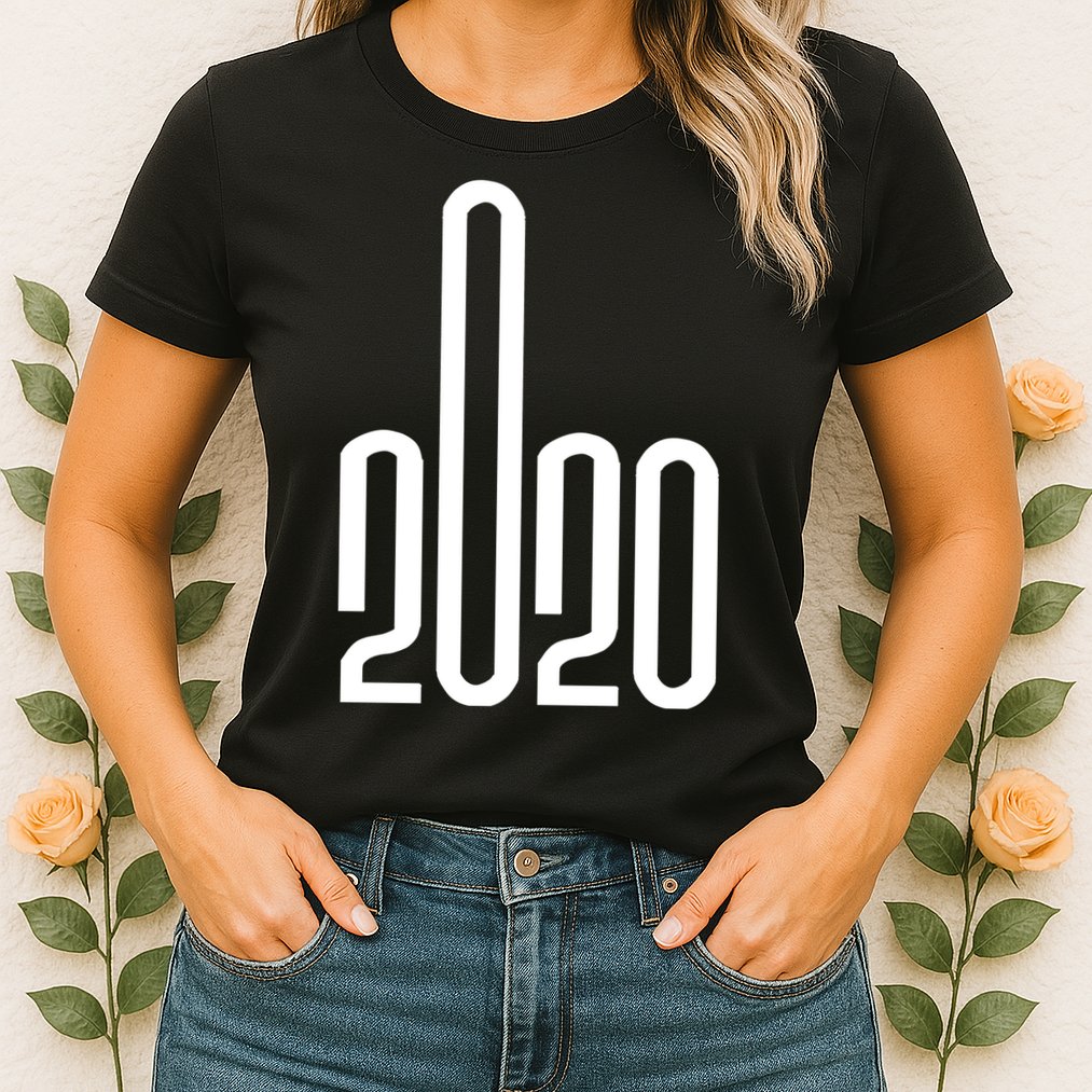 2020 Sucks Middle Finger Womens T-Shirt