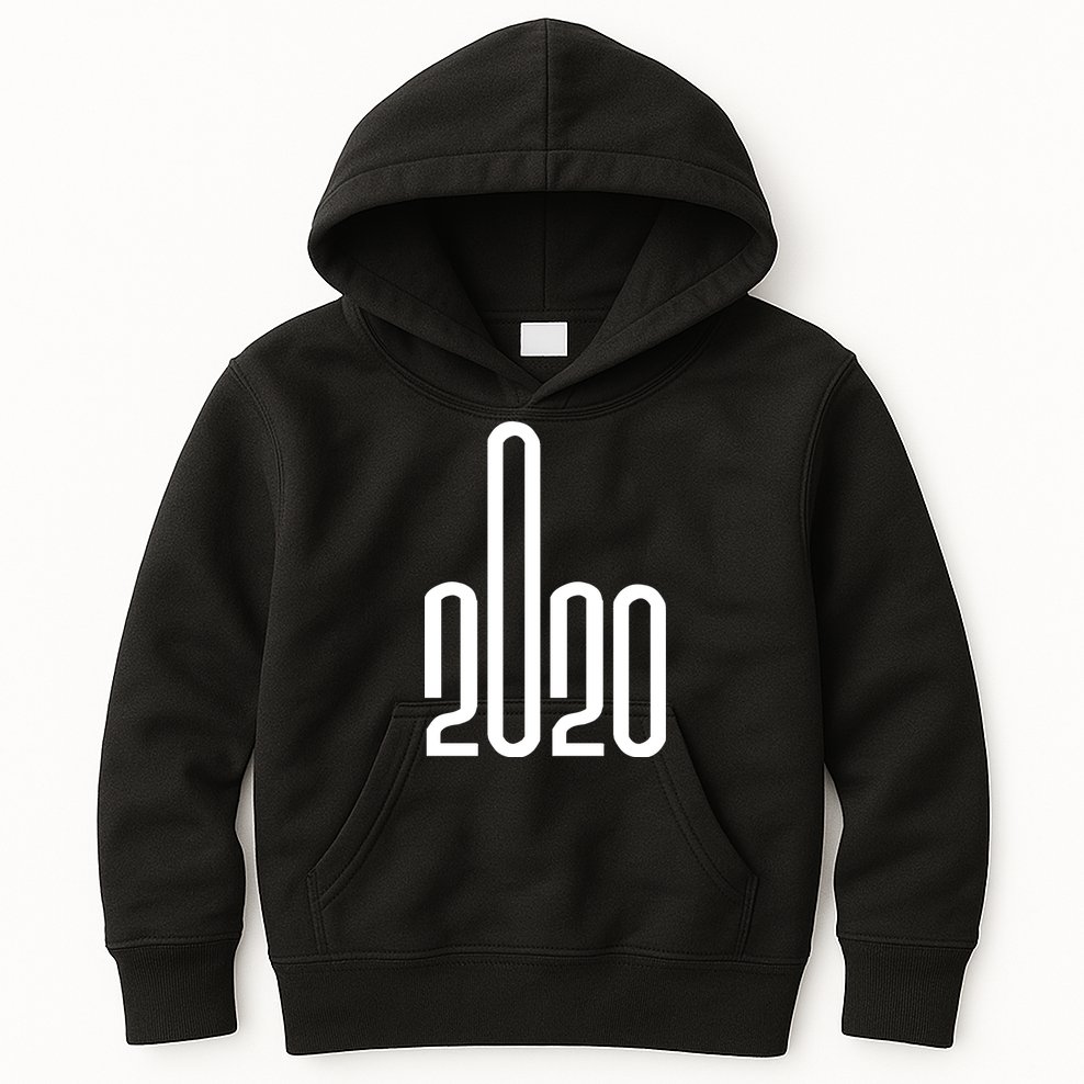 2020 Sucks Middle Finger Kids Hoodie