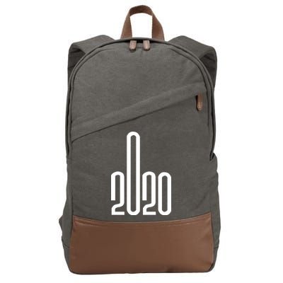2020 Sucks Middle Finger Cotton Canvas Backpack