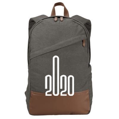 2020 Sucks Middle Finger Cotton Canvas Backpack