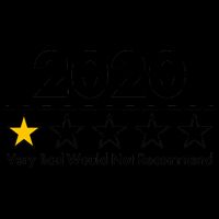 2020 Sucks One Star Rating Very Bad 16oz Travel Tumbler