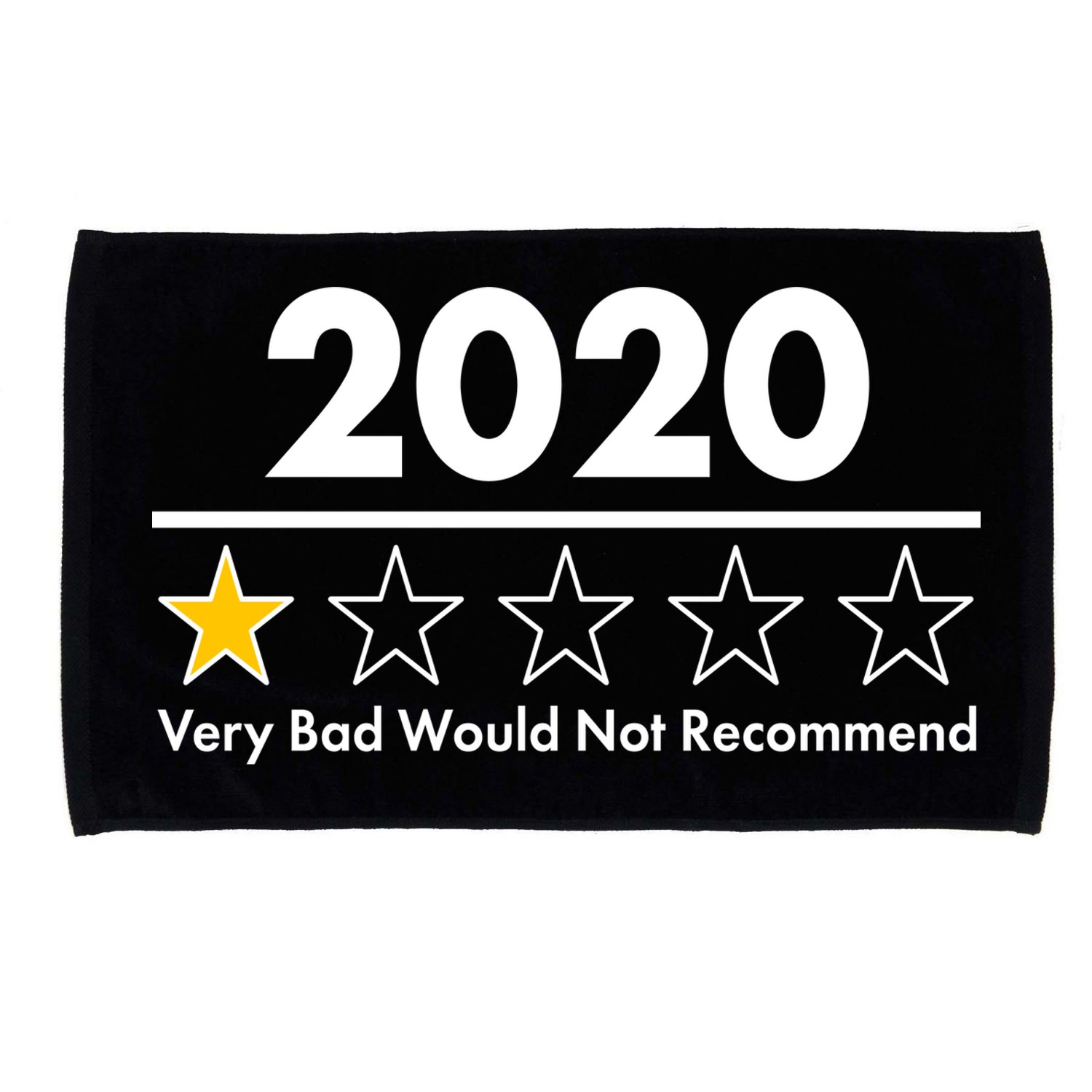 2020 Sucks One Star Rating Very Bad Microfiber Hand Towel