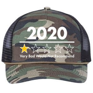 2020 Sucks One Star Rating Very Bad Retro Rope Trucker Hat Cap