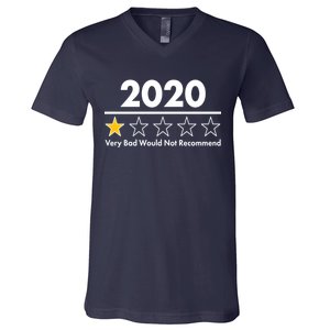 2020 Sucks One Star Rating Very Bad V-Neck T-Shirt