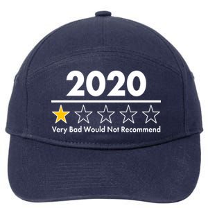 2020 Sucks One Star Rating Very Bad 7-Panel Snapback Hat