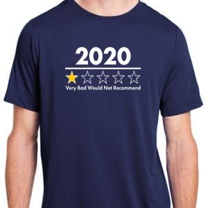 2020 Sucks One Star Rating Very Bad Adult ChromaSoft Performance T-Shirt