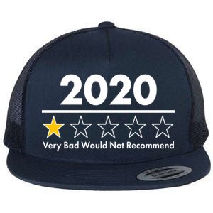 2020 Sucks One Star Rating Very Bad Flat Bill Trucker Hat