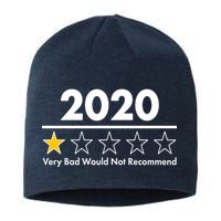 2020 Sucks One Star Rating Very Bad Sustainable Beanie