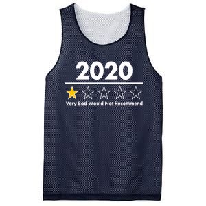 2020 Sucks One Star Rating Very Bad Mesh Reversible Basketball Jersey Tank