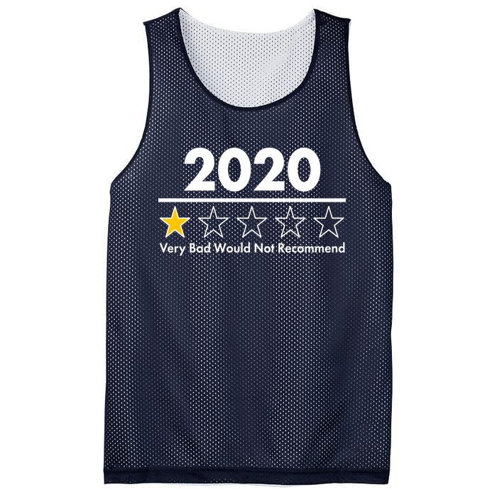 2020 Sucks One Star Rating Very Bad Mesh Reversible Basketball Jersey Tank