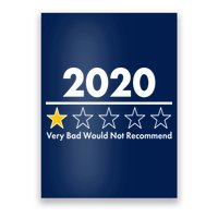 2020 Sucks One Star Rating Very Bad Poster