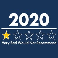 2020 Sucks One Star Rating Very Bad Poster