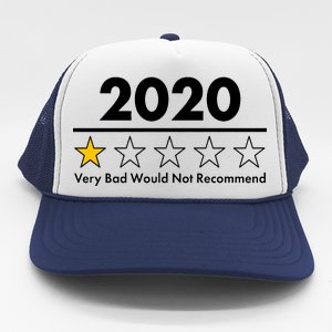 2020 Sucks One Star Rating Very Bad Trucker Hat