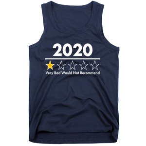 2020 Sucks One Star Rating Very Bad Tank Top