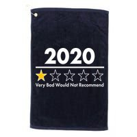 2020 Sucks One Star Rating Very Bad Golf Towel
