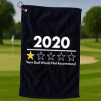 2020 Sucks One Star Rating Very Bad Golf Towel
