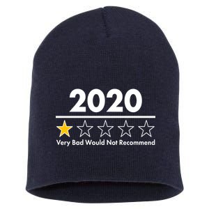 2020 Sucks One Star Rating Very Bad Short Acrylic Beanie