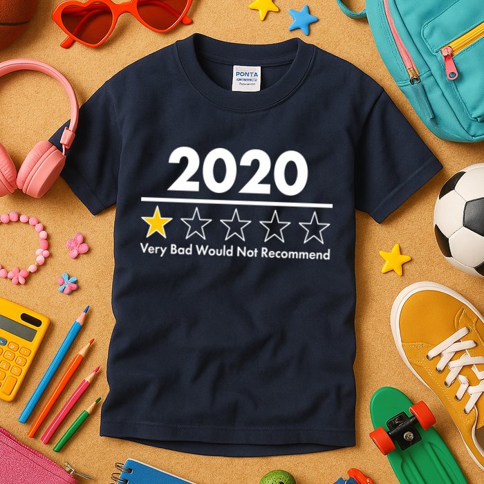 2020 Sucks One Star Rating Very Bad Kids T-Shirt