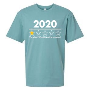 2020 Sucks One Star Rating Very Bad Sueded Cloud Jersey T-Shirt