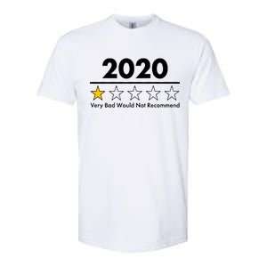 2020 Sucks One Star Rating Very Bad Softstyle CVC T-Shirt