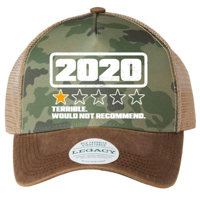 2020 Terrible Would Not Recommend One Star Rating Legacy Tie Dye Trucker Hat