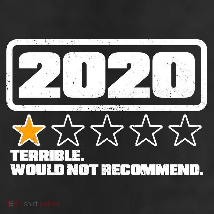 2020 Terrible Would Not Recommend One Star Rating 7 Panel Mesh Trucker Snapback Hat