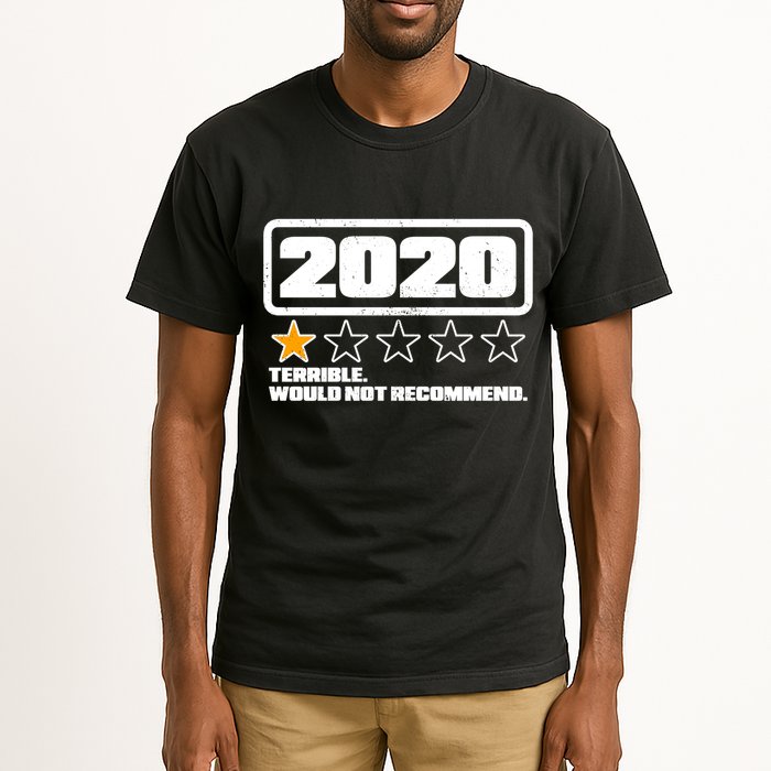 2020 Terrible Would Not Recommend One Star Rating Tall T-Shirt