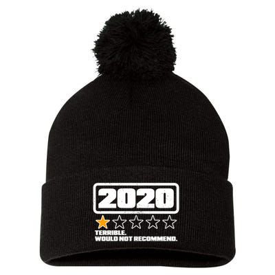 2020 Terrible Would Not Recommend One Star Rating Pom Pom 12in Knit Beanie