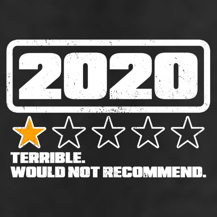 2020 Terrible Would Not Recommend One Star Rating Golf Towel