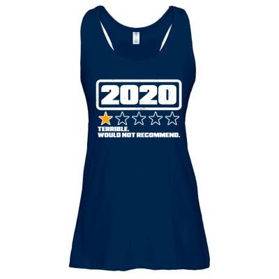 2020 Terrible Would Not Recommend One Star Rating Ladies Essential Flowy Tank