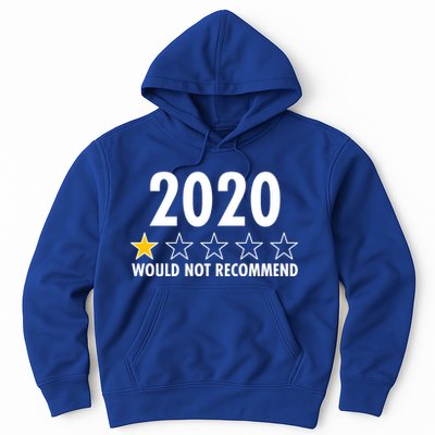 2020 Would Not Recommend One Star Review Hoodie