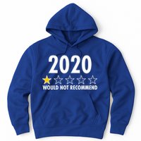 2020 Would Not Recommend One Star Review Hoodie