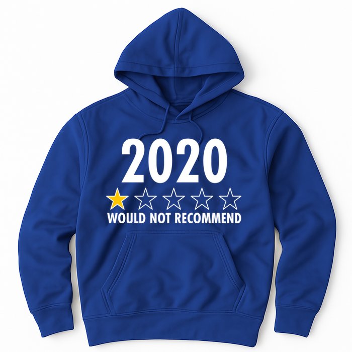 2020 Would Not Recommend One Star Review Hoodie