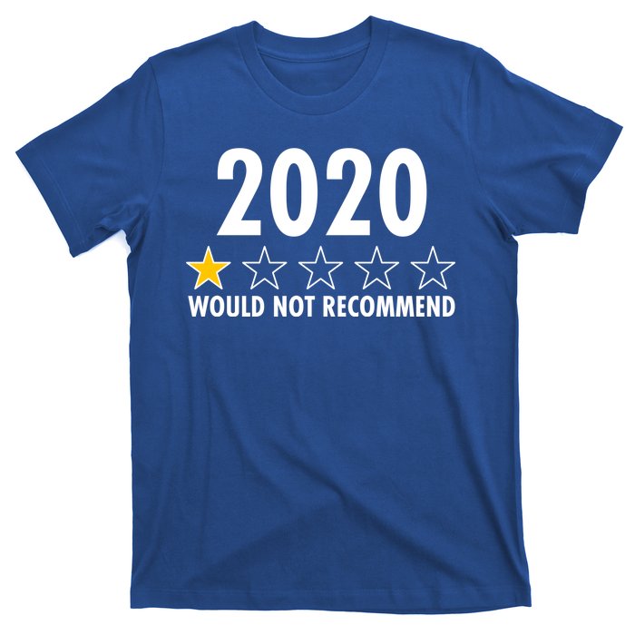 2020 Would Not Recommend One Star Review T-Shirt