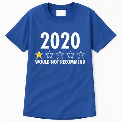 2020 Would Not Recommend One Star Review Tall T-Shirt