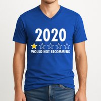 2020 Would Not Recommend One Star Review V-Neck T-Shirt