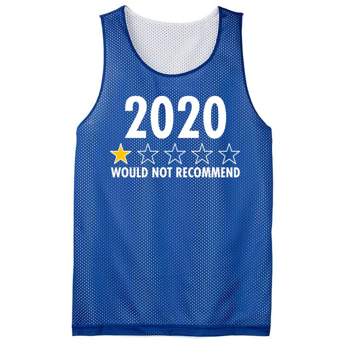 2020 Would Not Recommend One Star Review Mesh Reversible Basketball Jersey Tank